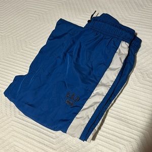 Gap kids xl blue with white stripe track pants